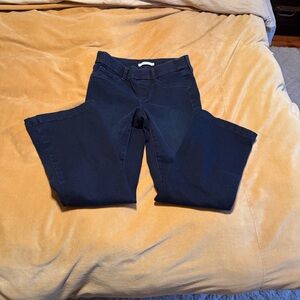 Nine West Women's pull on Boot Cut Jeans - Navy